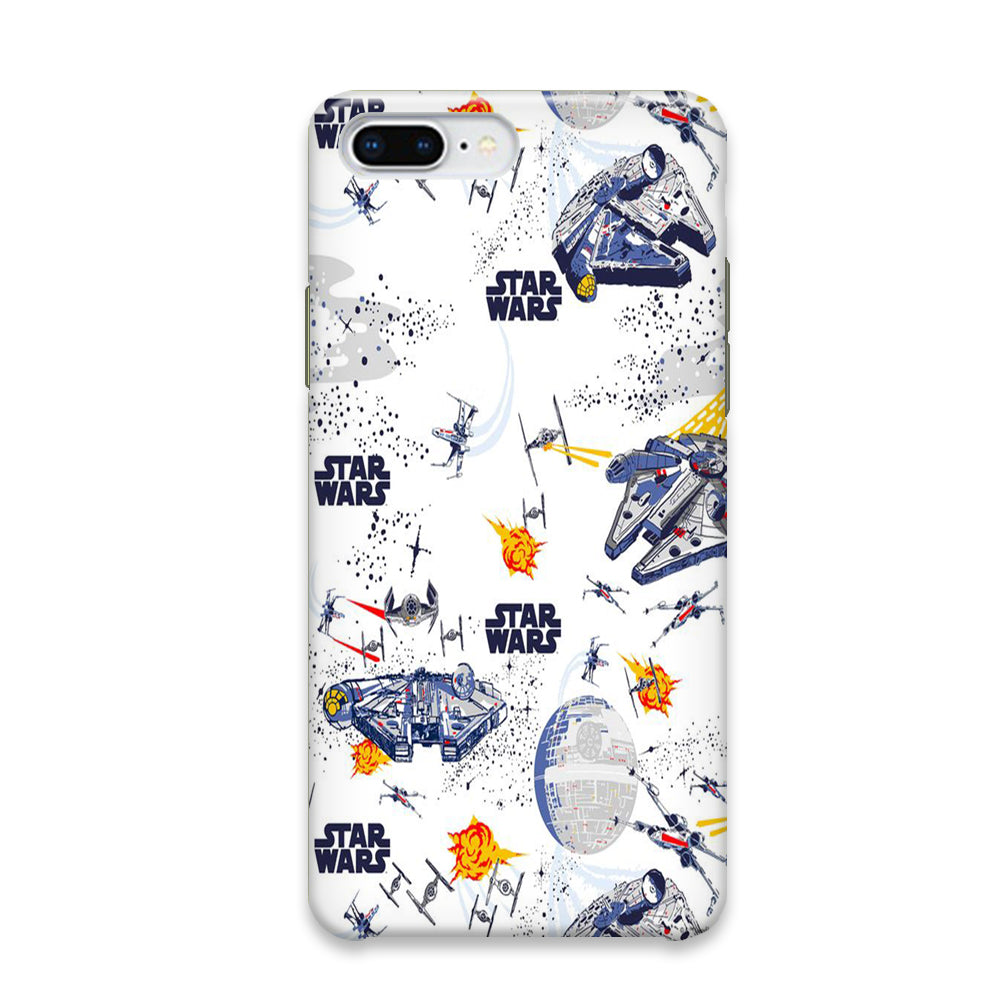 Star Wars White Wallpaper iPhone 7 Plus Case