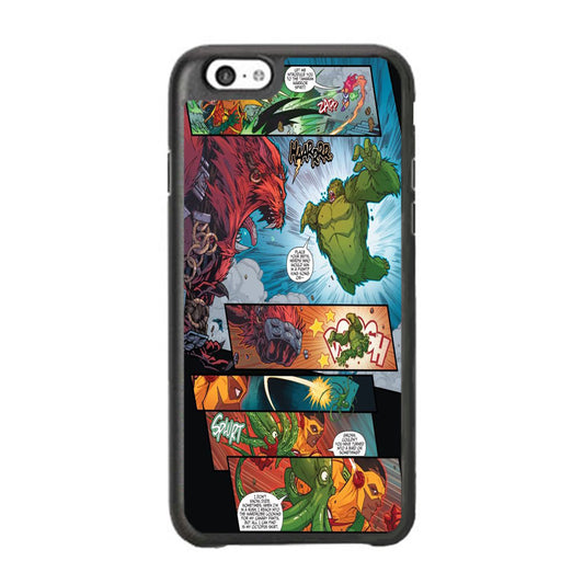 Teen Titans Comic Action Fight iPhone 6 Plus | 6s Plus Case