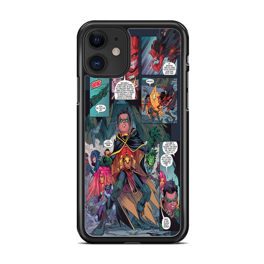 Teen Titans Go Comic Domination iPhone 11 Case