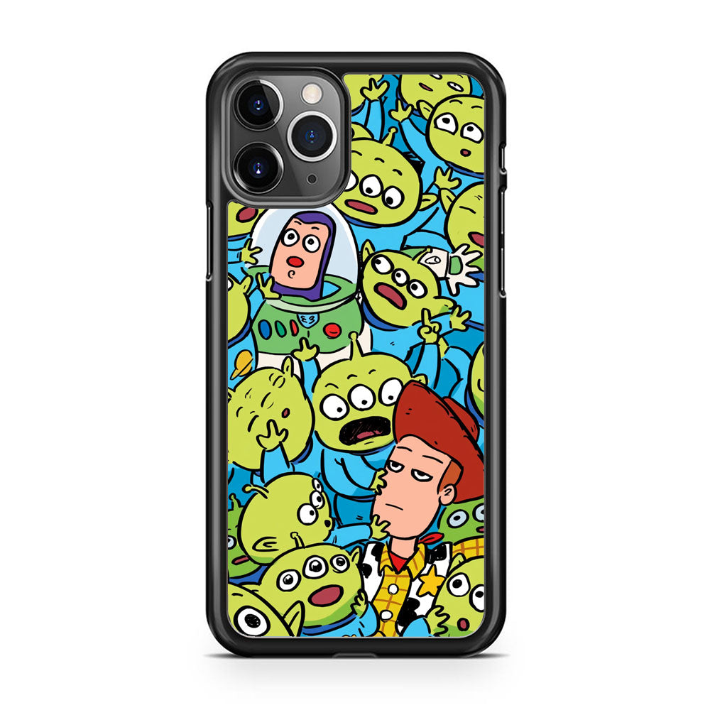 The Famous Cartoon with Doodle Art iPhone 11 Pro Max Case