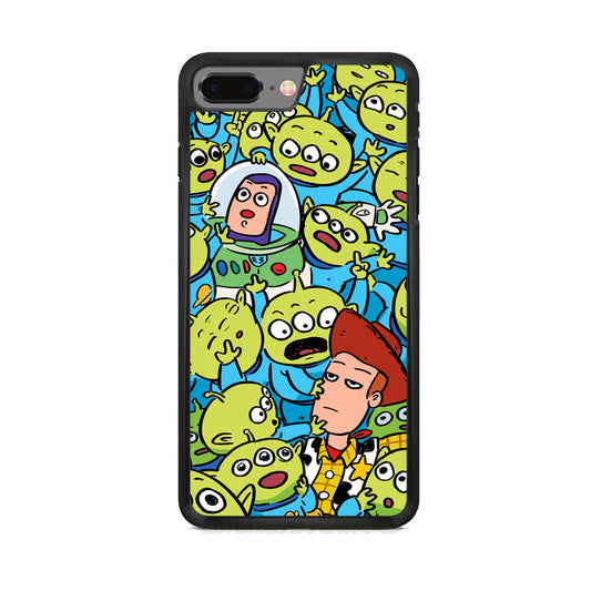 The Famous Cartoon with Doodle Art iPhone 7 Plus Case