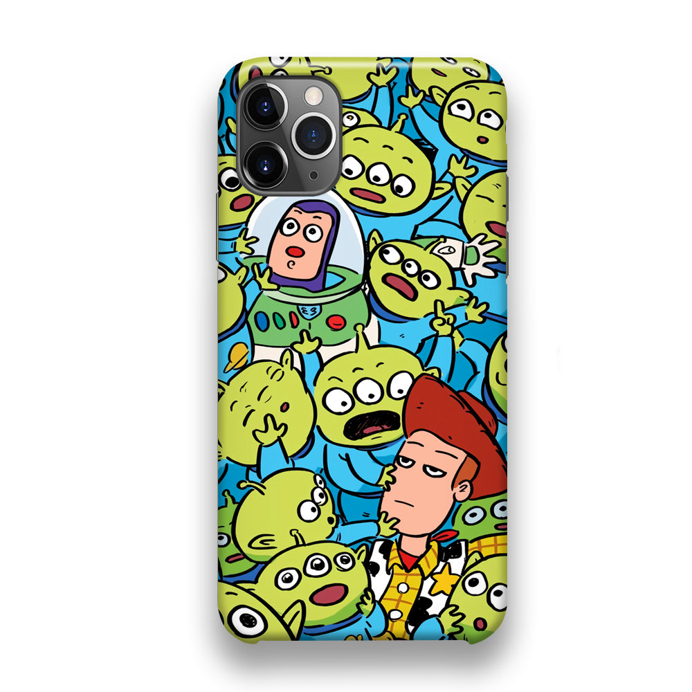 The Famous Cartoon with Doodle Art iPhone 11 Pro Max Case