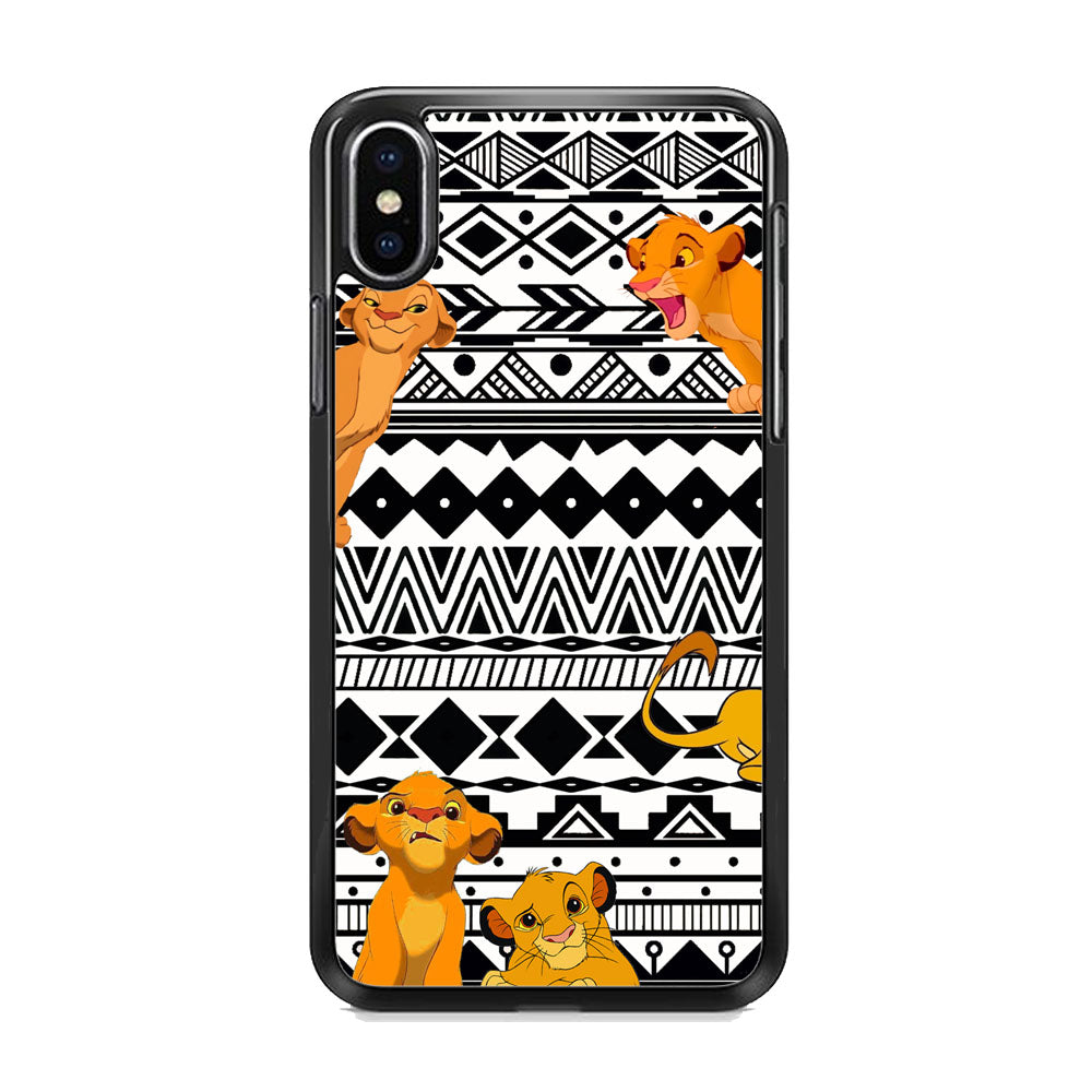 The Lion King Playground and Art iPhone Xs Max Case