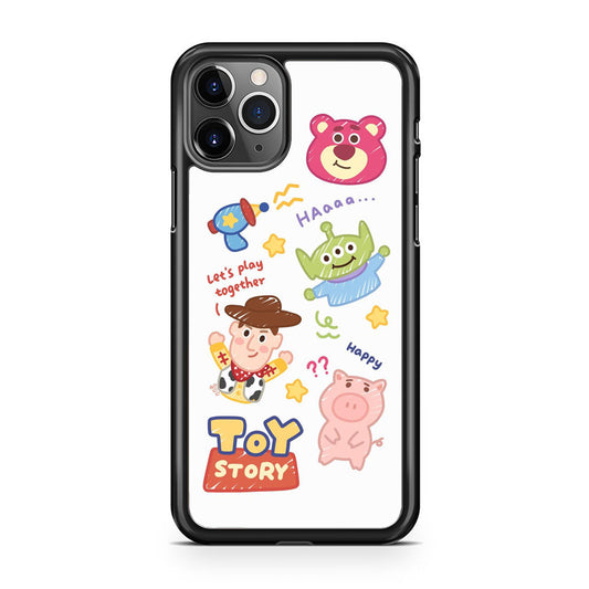 Toy Story Drawing Crayon iPhone 11 Pro Case