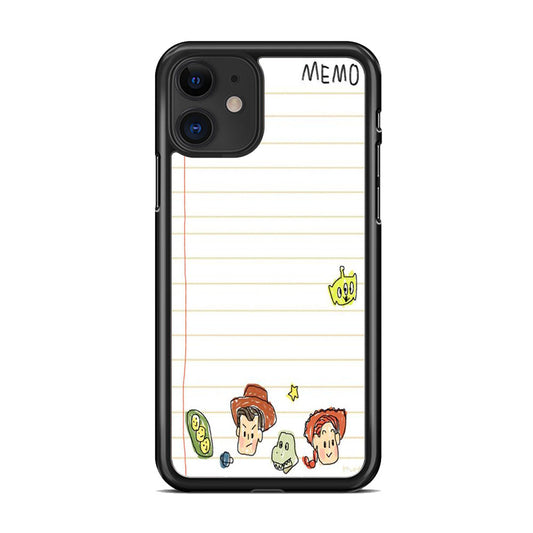 Toy Story Memo iPhone 11 Case