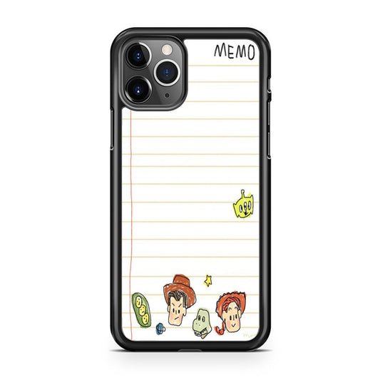 Toy Story Memo iPhone 11 Pro Case