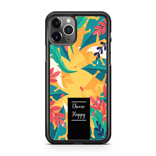 Tropical Colour Flower Shade iPhone 11 Pro Case