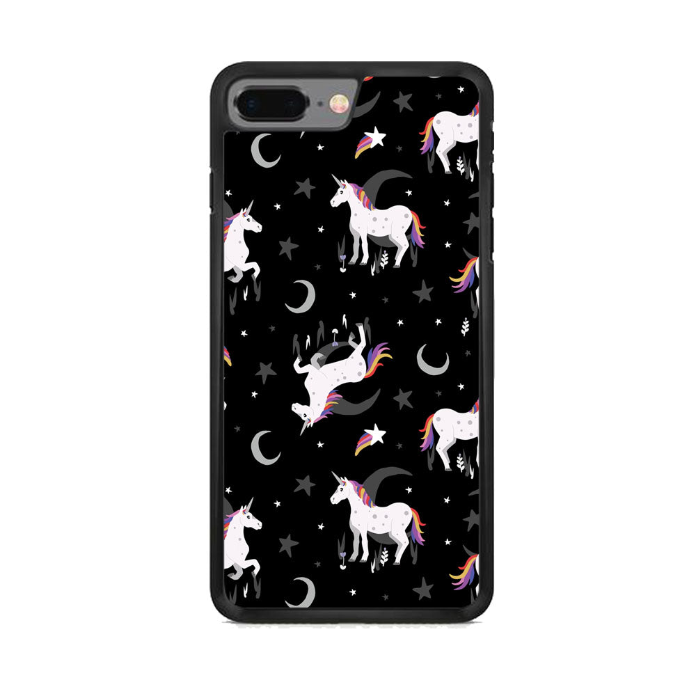 Unicorn Midnight Grey iPhone 7 Plus Case