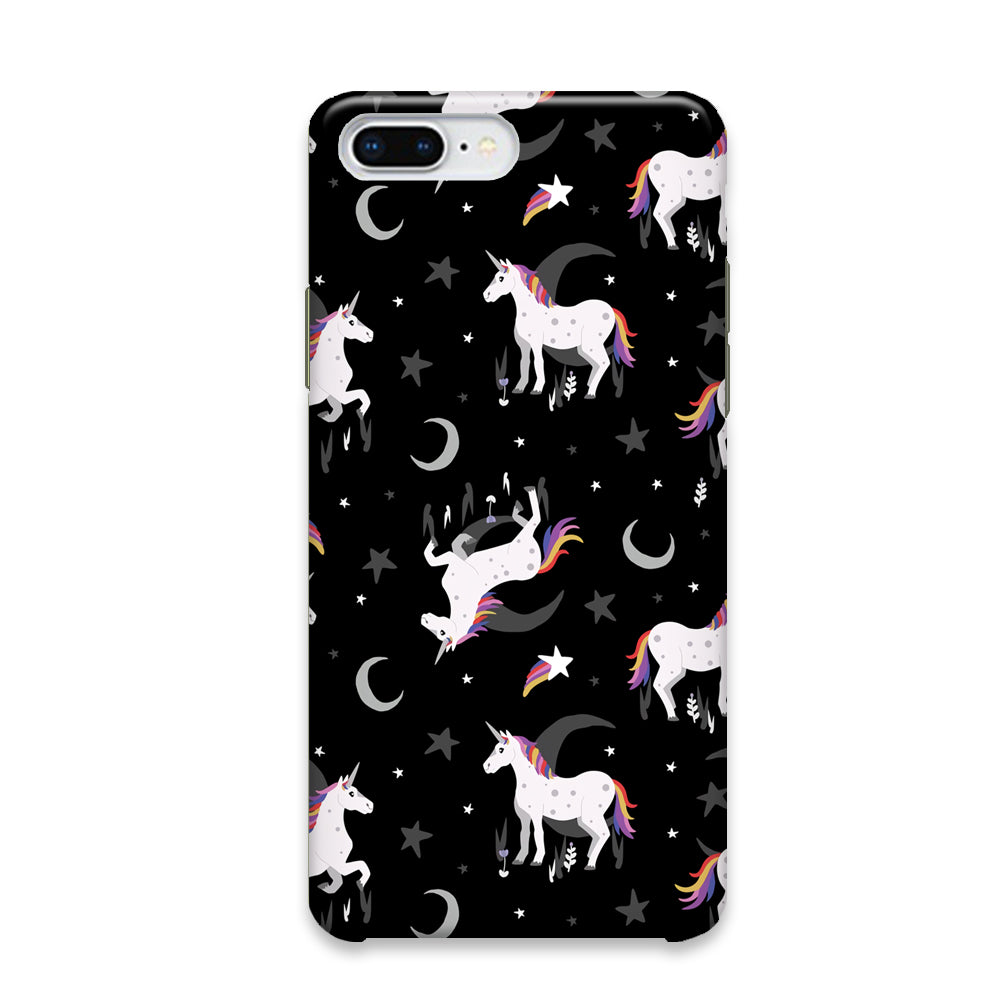 Unicorn Midnight Grey iPhone 7 Plus Case